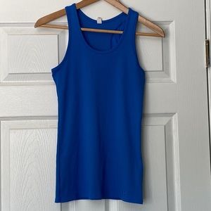 Royal Blue Under Armour racer back tank top